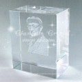 Promotional 3D Laser Crystal Art For Souvenir Gifts & home decorations